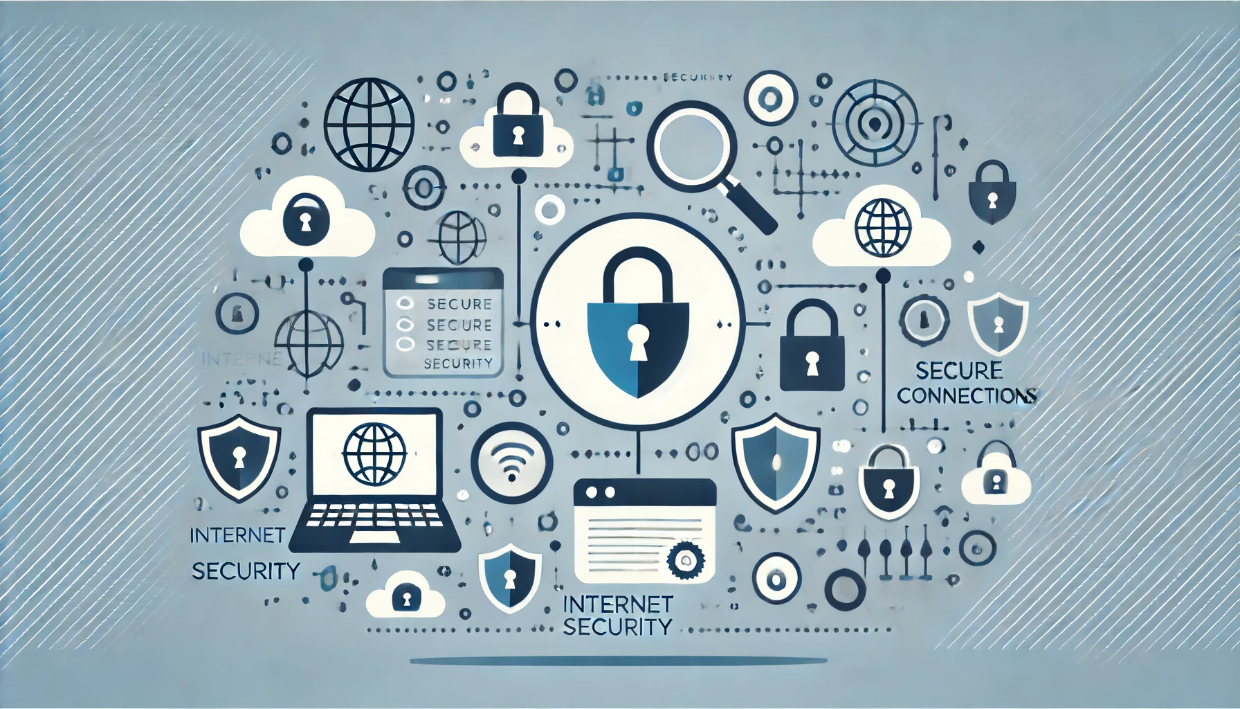 Banner do post: Como funciona a internet (Parte 3): Segurança na Internet: Protegendo os Dados
