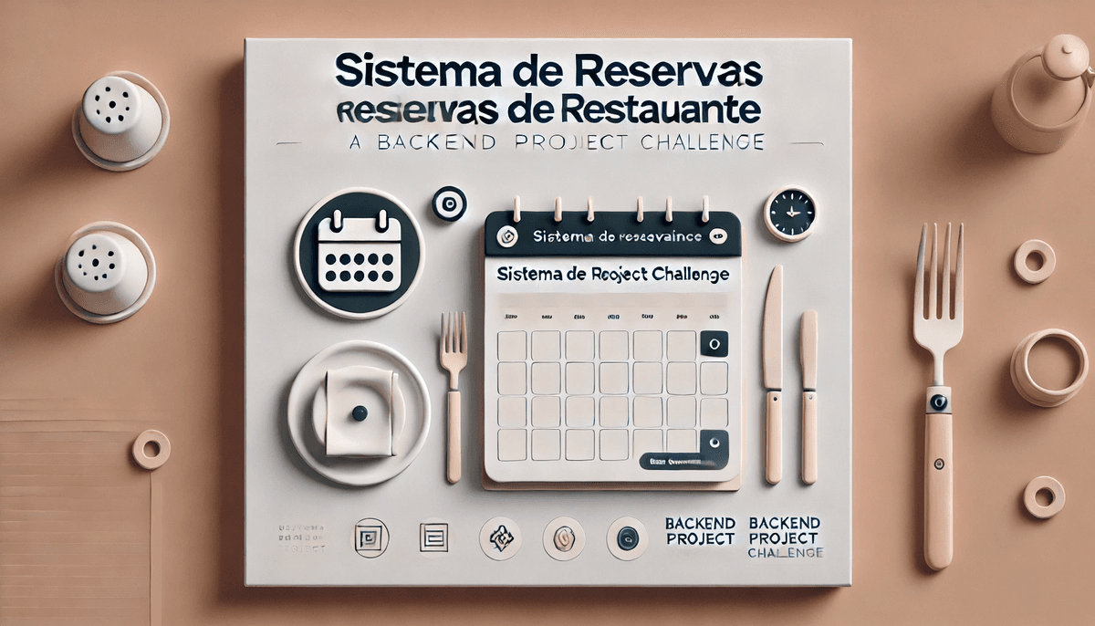 Banner do: #1 Desafio: Sistema de Reservas de Restaurante
